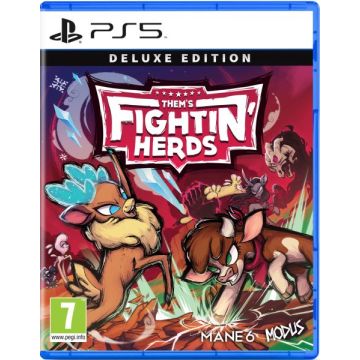 Them's Fightin' Herds-Deluxe Edition (PlayStation 5) Nieuw