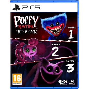 Poppy Playtime Triple Pack-Standaard (PlayStation 5) Gebruikt