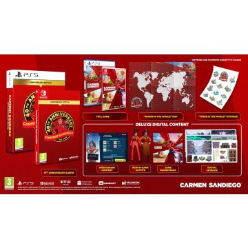 Carmen Sandiego (2025)-40th Anniversary Edition (Switch) Nieuw