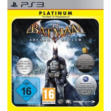 Batman Arkham Asylum-Platinum Duits (PlayStation 3) Gebruikt
