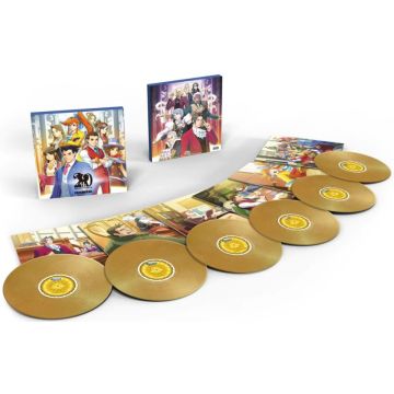 Laced Records Vinyl LP Ace Attorney 20th Anniversary Limited Edition Set 6 LPs-Standaard (Diversen) Nieuw