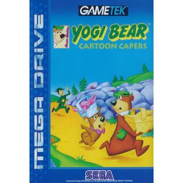 Yogi Bear Cartoon Capers-Standaard (Sega Mega Drive) Gebruikt