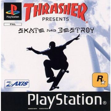 Thrasher Skate and Destroy-Standaard (PlayStation 1) Gebruikt