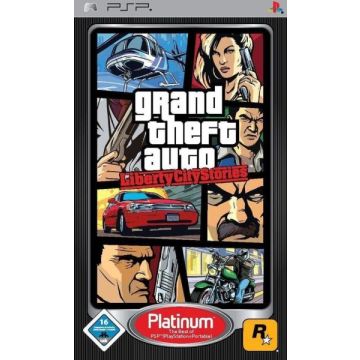 Grand Theft Auto Liberty City Stories-Platinum Duits (PSP) Gebruikt