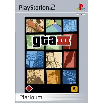 Grand Theft Auto III-Platinum Duits (PlayStation 2) Gebruikt
