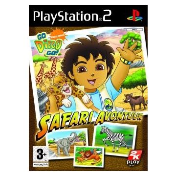 Go Diego Go! Safari Avontuur-Standaard (PlayStation 2) Gebruikt