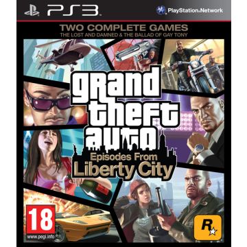 Grand Theft Auto IV Episodes from Liberty City-Standaard (PlayStation 3) Gebruikt
