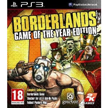 Borderlands-Game of the Year Edition (PlayStation 3) Gebruikt