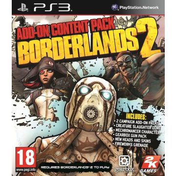 Borderlands 2 Add-On Pack-Standaard (PlayStation 3) Gebruikt