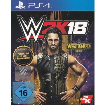 WWE 2K18-Wrestlemania Edition Duits (PlayStation 4) Gebruikt