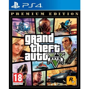 Grand Theft Auto V-Premium Edition (PlayStation 4) Gebruikt