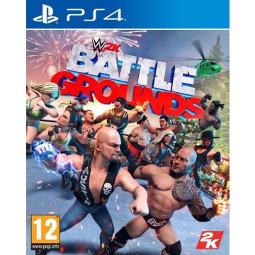 WWE 2K Battlegrounds-Standaard (PlayStation 4) Gebruikt