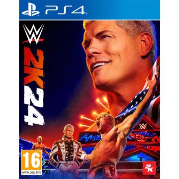 WWE 2K24-Standaard (PlayStation 4) Gebruikt