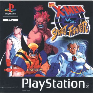 X-Men vs. Street Fighter-Standaard (PlayStation 1) Gebruikt