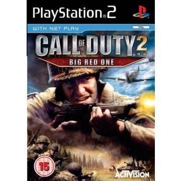 Call of Duty 2 Big Red One-Standaard (PlayStation 2) Gebruikt