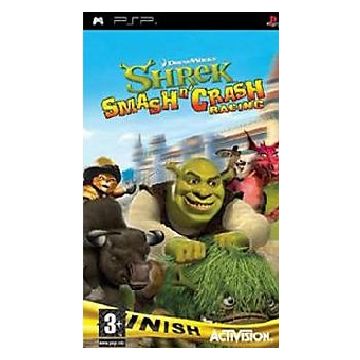 Shrek Smash n' Crash Racing-Standaard (PSP) Gebruikt