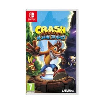 Crash Bandicoot N. Sane Trilogy-Standaard (Switch) Gebruikt