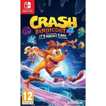 Crash Bandicoot 4 It's About Time-Standaard (Switch) Gebruikt