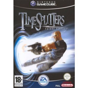 TimeSplitters Future Perfect-Standaard (GameCube) Gebruikt