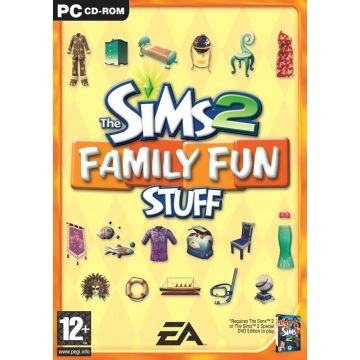 De Sims 2 Uitbreidingspakket-Familiepret Accessoires (PC) Gebruikt