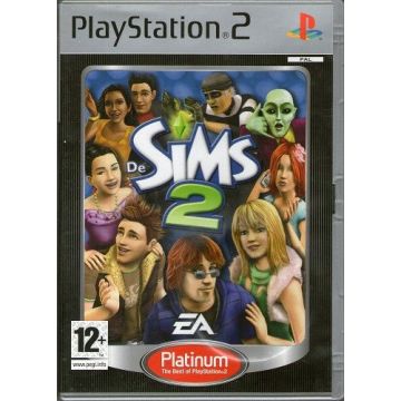 De Sims 2-Platinum (PlayStation 2) Gebruikt