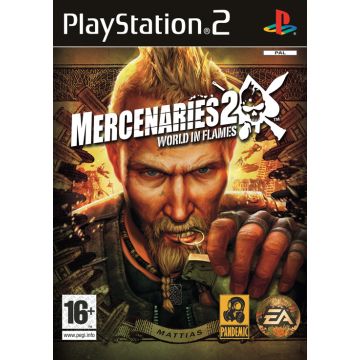 Mercenaries 2 World in Flames-Standaard (PlayStation 2) Gebruikt