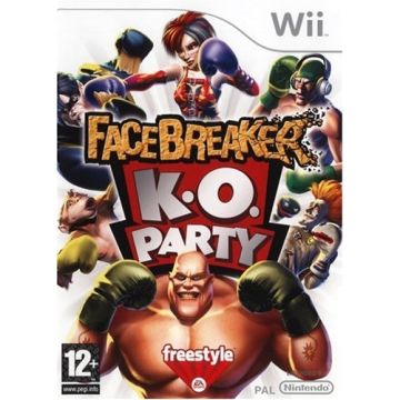 Facebreaker K.O. Party-Standaard (Wii) Gebruikt