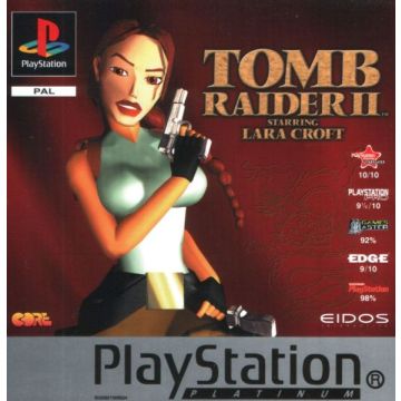 Tomb Raider II Starring Lara Croft-Platinum (PlayStation 1) Gebruikt