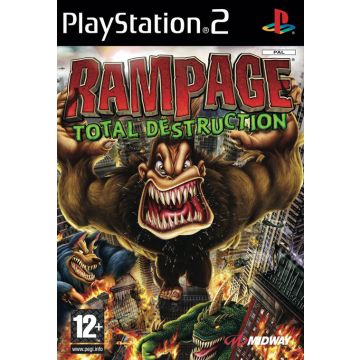 Rampage Total Destruction-Standaard (PlayStation 2) Gebruikt