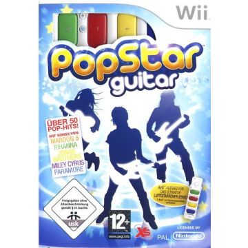 PopStar Guitar-Boxed Duits (Wii) Nieuw