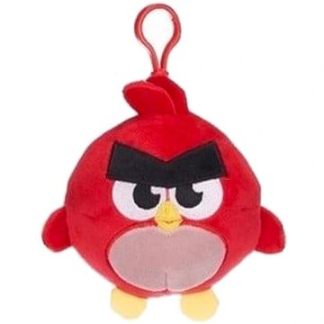 WL Angry Birds Squashy Podgies Clip-On Mini Pluche-Red (Diversen) Nieuw