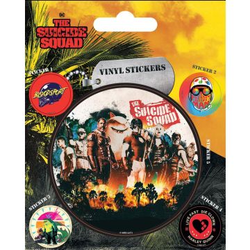 Pyramid Int. The Suicide Squad Vinyl Sticker Set-Team (Diversen) Nieuw