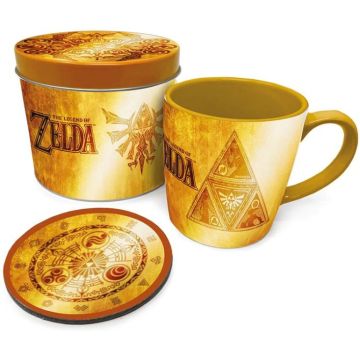 Pyramid Int. The Legend of Zelda Metal Tin Gift Set-Golden Triforce (Diversen) Nieuw