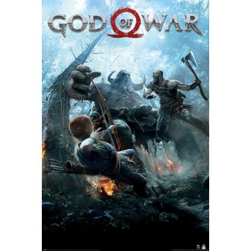 Hole in the Wall Sony PlayStation Maxi Poster-God of War (2018) (Diversen) Nieuw