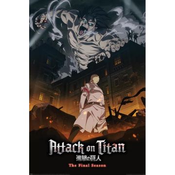 Hole in the Wall Attack on Titan Maxi Poster-S4 Eren Onslaught (Diversen) Nieuw