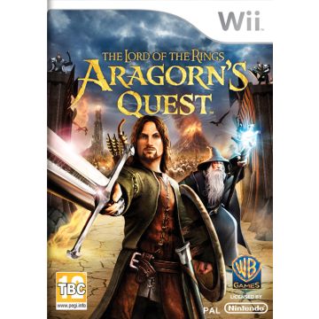 The Lord of the Rings Aragorn's Quest-Standaard (Wii) Gebruikt