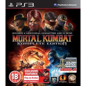 Mortal Kombat-Komplete Edition (PlayStation 3) Gebruikt