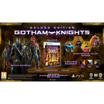 Gotham Knights-Deluxe Edition (PlayStation 5) Nieuw