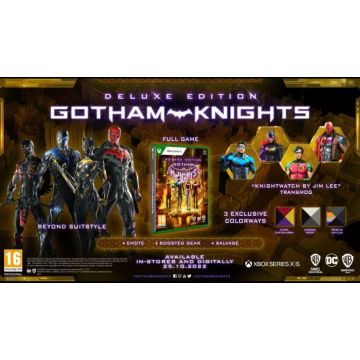 Gotham Knights-Deluxe Edition (Xbox Series X) Gebruikt