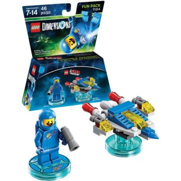 LEGO Dimensions Fun Pack The LEGO Movie-Benny (Diversen) Gebruikt