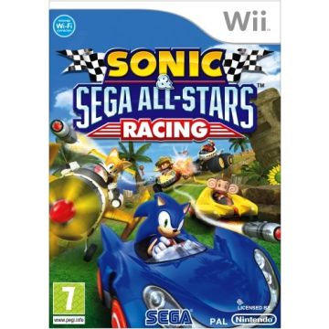 Sonic & SEGA All-Stars Racing-Excl. SEGA Wheel (Wii) Gebruikt