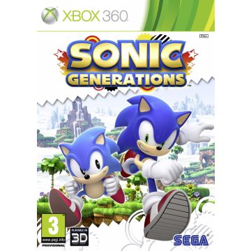 Sonic Generations-Standaard (Xbox 360) Gebruikt