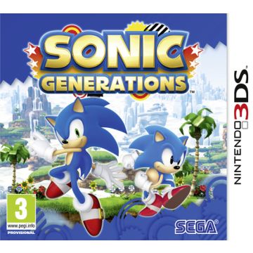 Sonic Generations-Standaard (3DS) Gebruikt