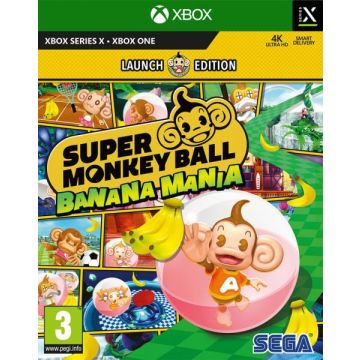 Super Monkey Ball Banana Mania-Launch Edition (Xbox Series X) Nieuw