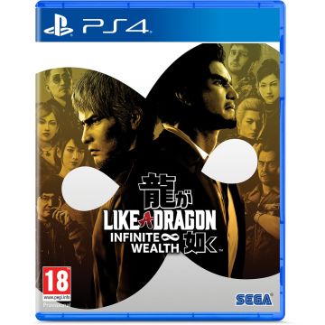 Like A Dragon Infinite Wealth-Standaard (PlayStation 4) Nieuw