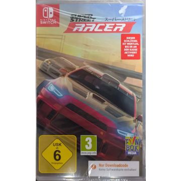 Super Street Racer-Code in a Box Duits (Switch) Nieuw
