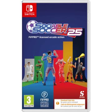 Sociable Soccer 25-Code in a Box (Switch) Nieuw