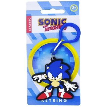 Khadou Sonic the Hedgehog Rubberen Sleutelhanger-Sonic (Diversen) Nieuw