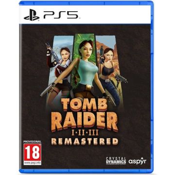 Tomb Raider I-III Remastered-Standaard (PlayStation 5) Nieuw
