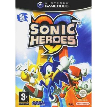 Sonic Heroes-Standaard (GameCube) Gebruikt